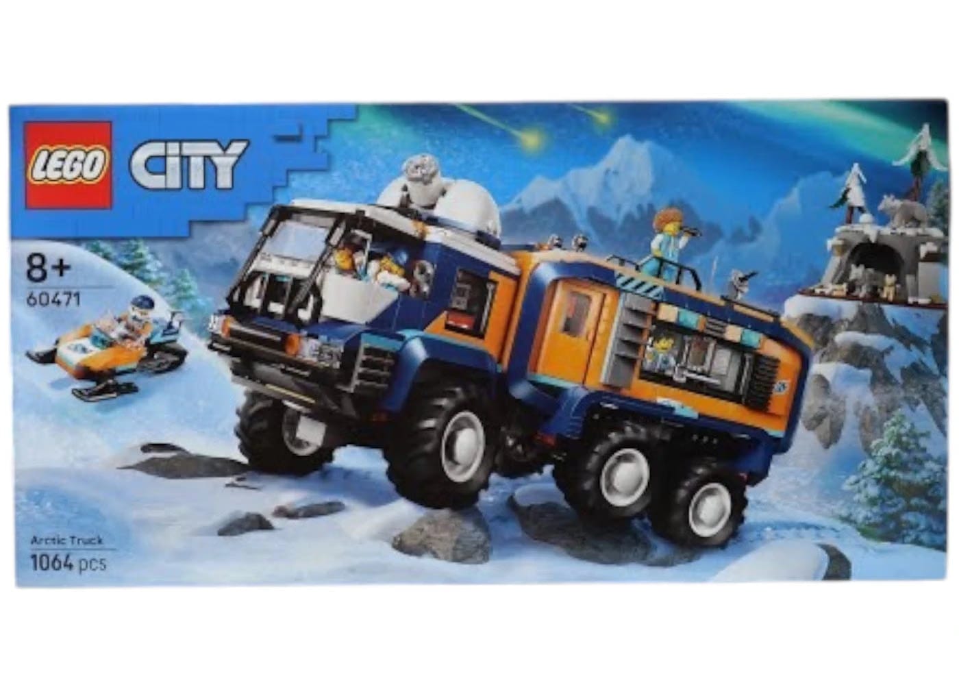 Lego City Arctic Explorer Science Lab Truck Set 60471