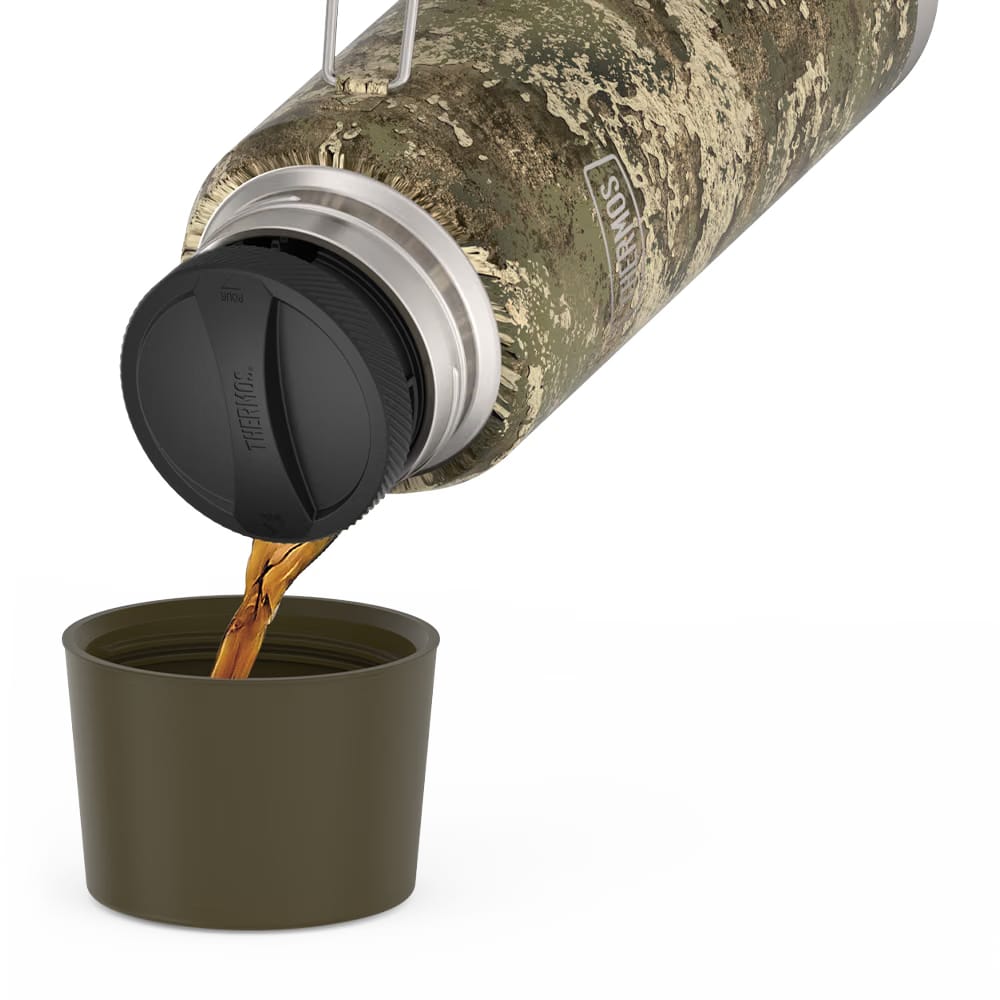 Thermos 40oz Icon Beverage Bottle Truetimber Strata Camo