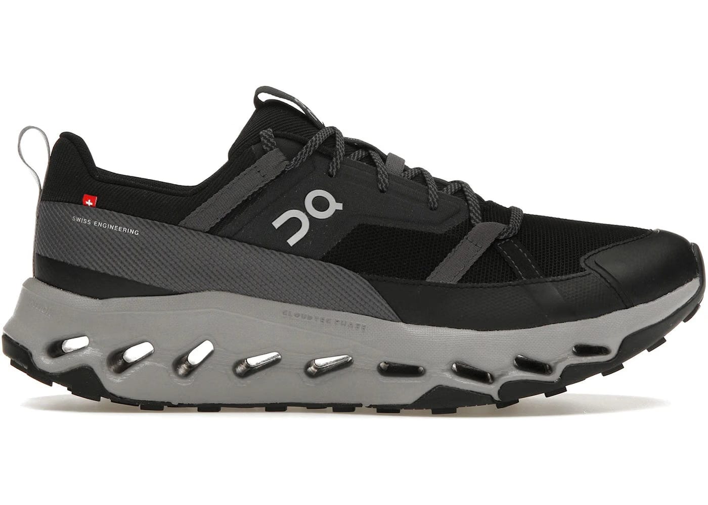 On Running Cloudhorizon Black Alloy Womens