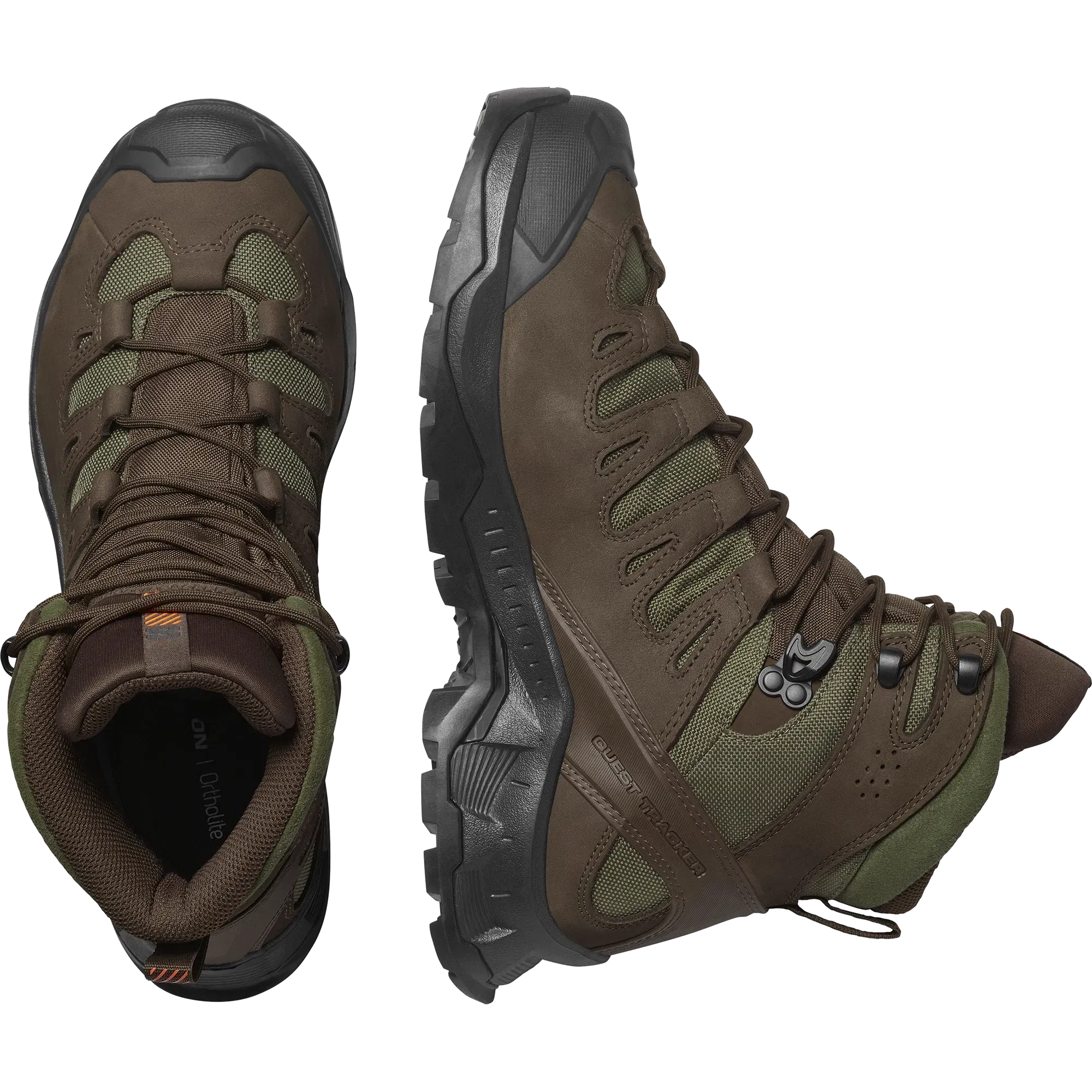 Salomon Quest Tracker Gore-Tex Hiking & Backpacking Shoes Earth Brown