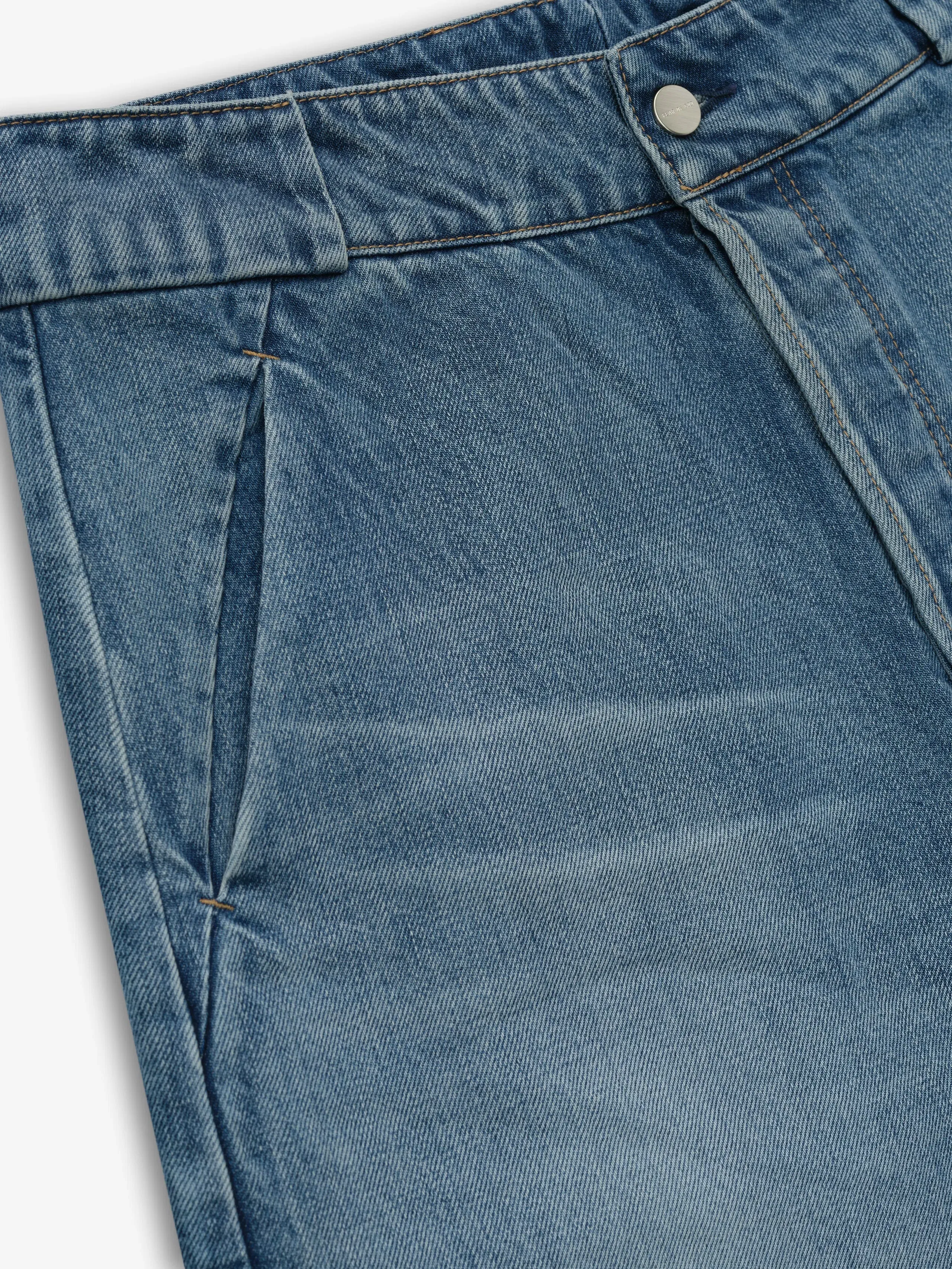 Essentials Denim Utility Shorts Medium Indigo