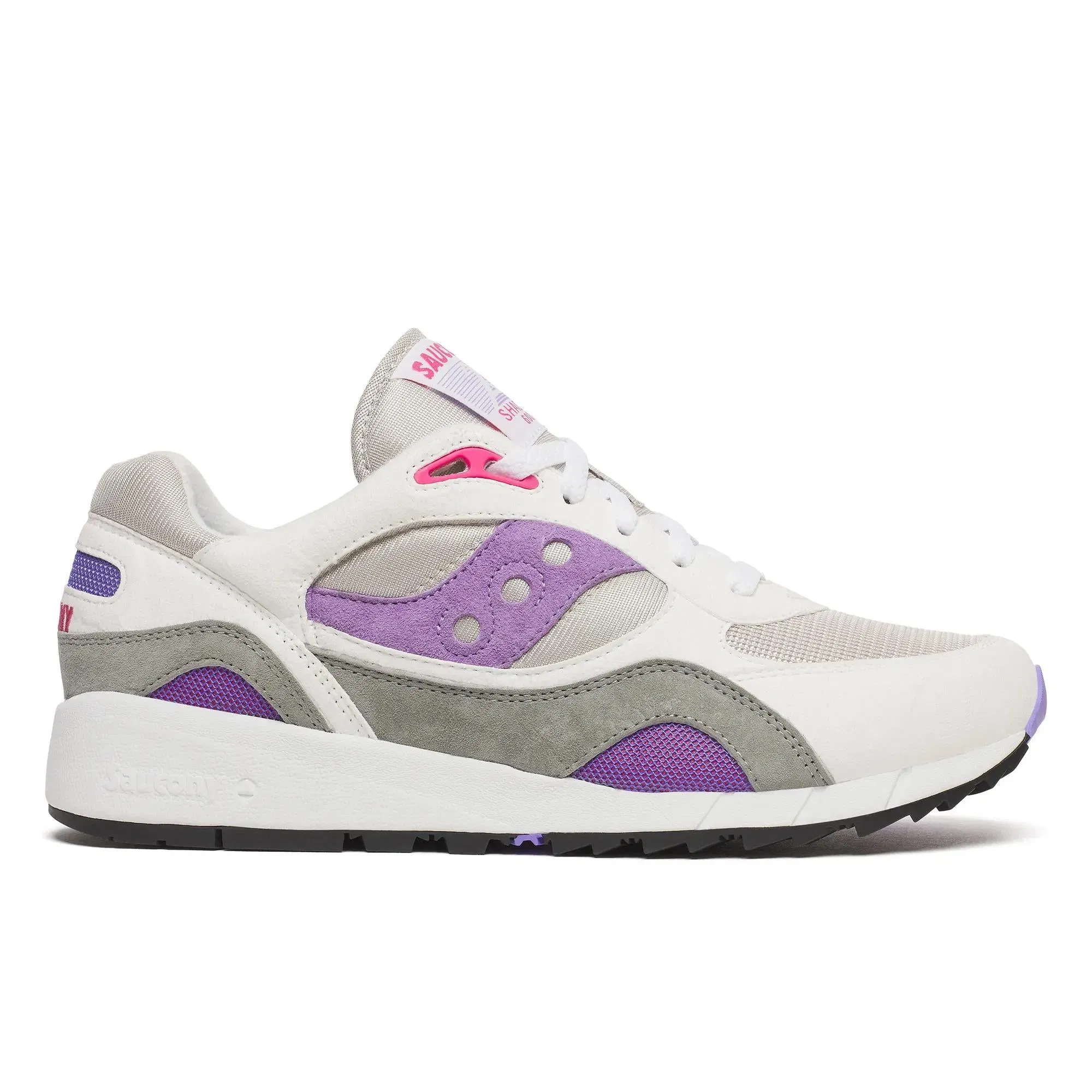 Saucony Shadow 6000 White | Grey | Purple