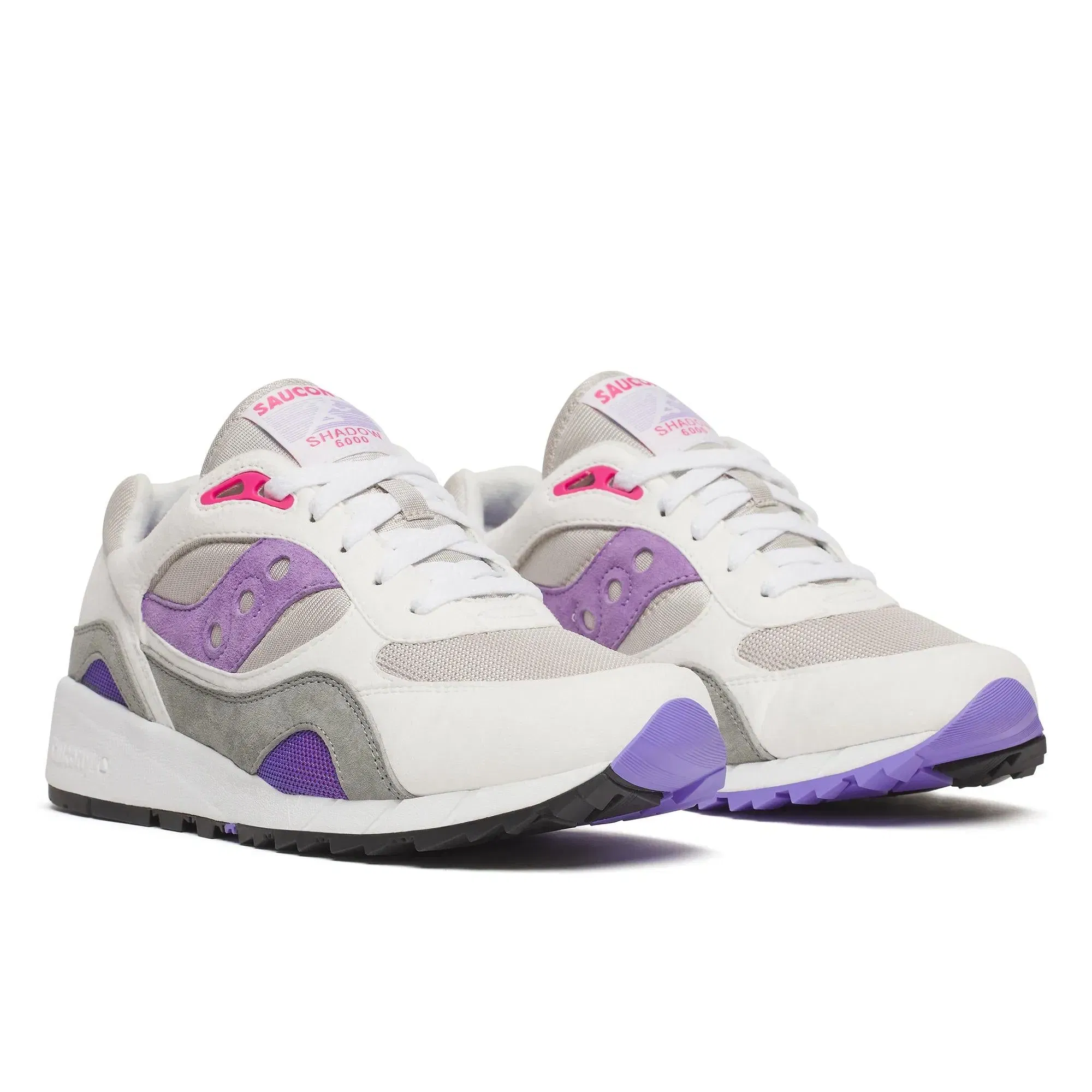 Saucony Shadow 6000 White | Grey | Purple