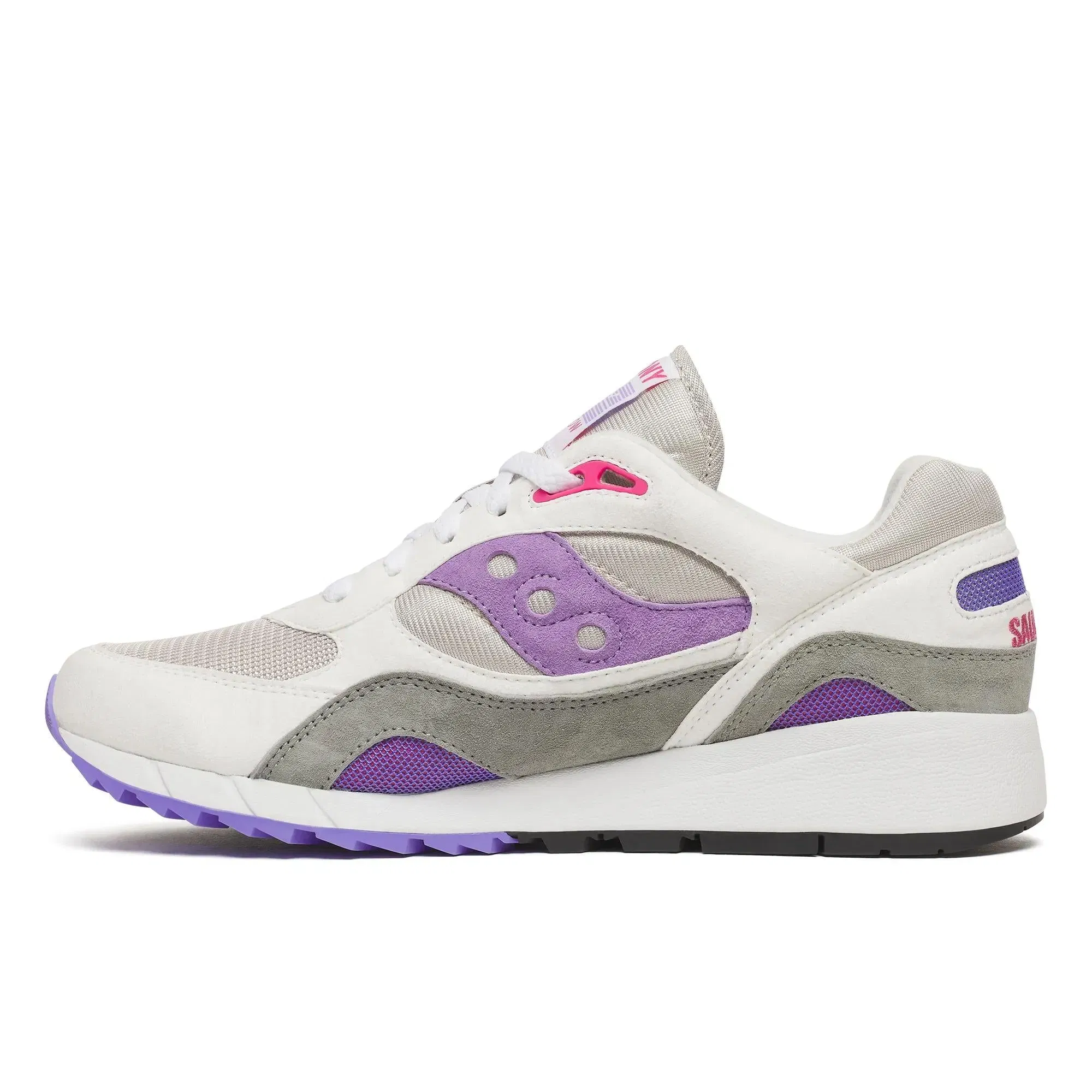Saucony Shadow 6000 White | Grey | Purple