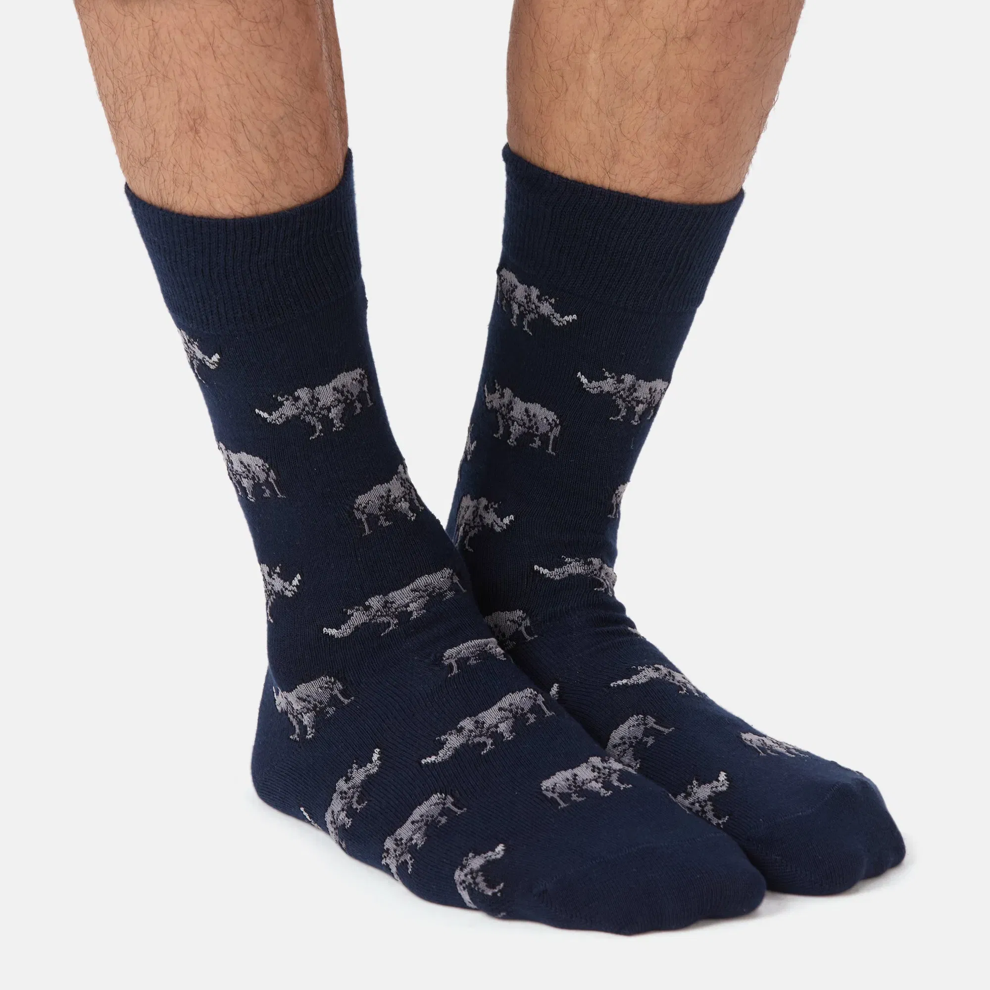 Men’s WWF-India Themed Crew Socks
