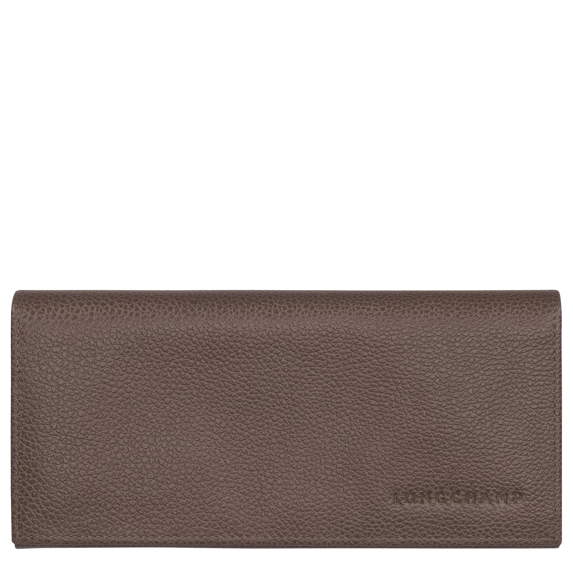 Longchamp Le Foulonné Long continental wallet Taupe