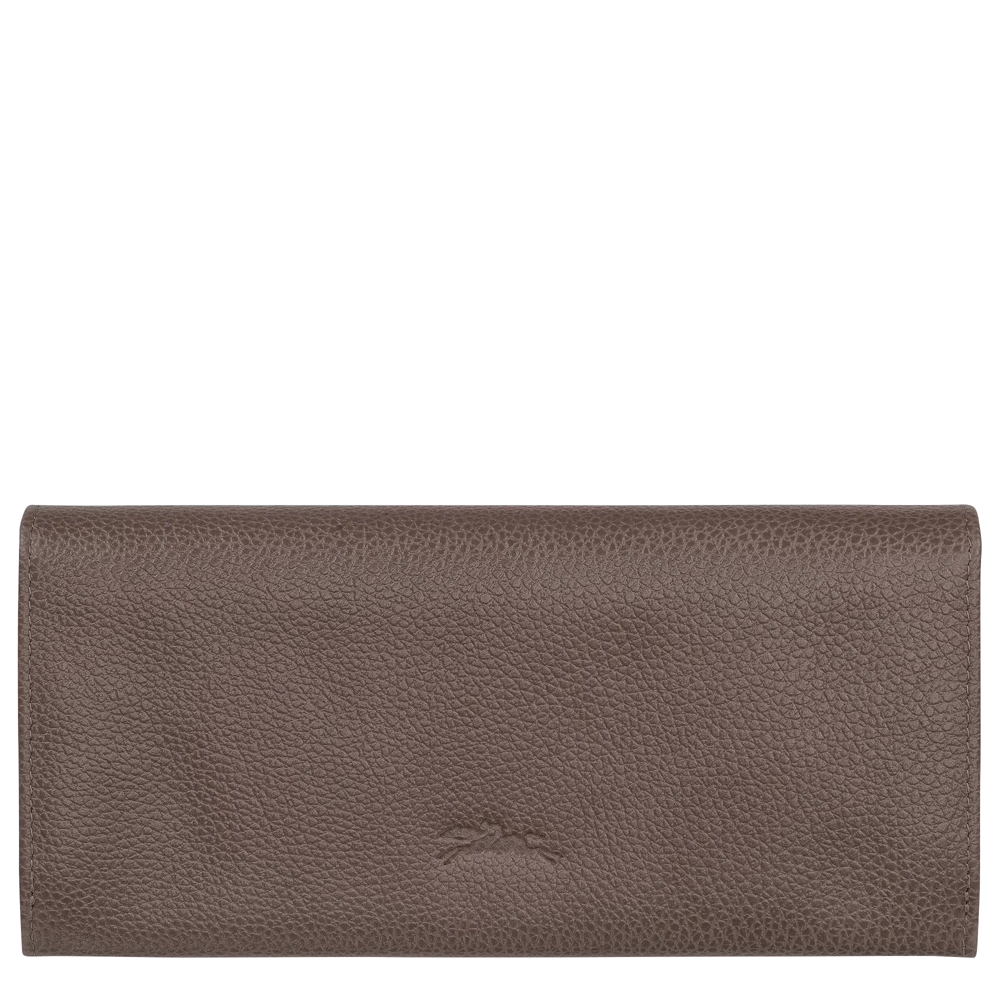 Longchamp Le Foulonné Long continental wallet Taupe