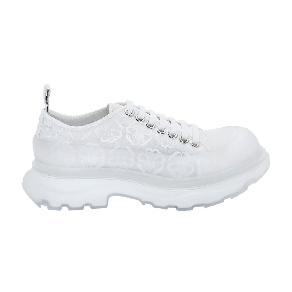 Alexander McQueen Wmns Tread Slick 'White Transparent'