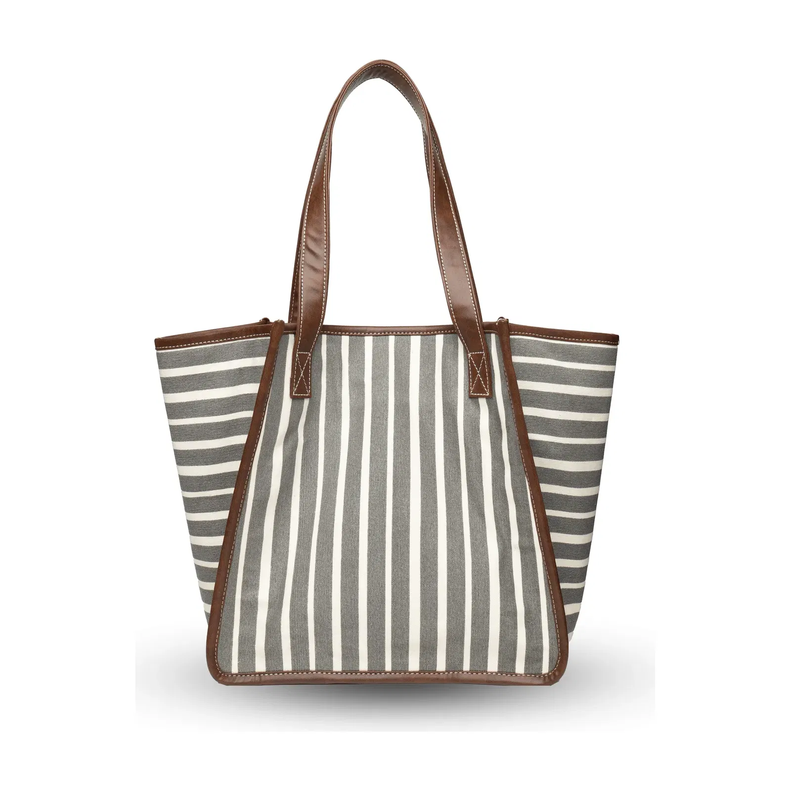 Retro Stripe Ladies Work Tote