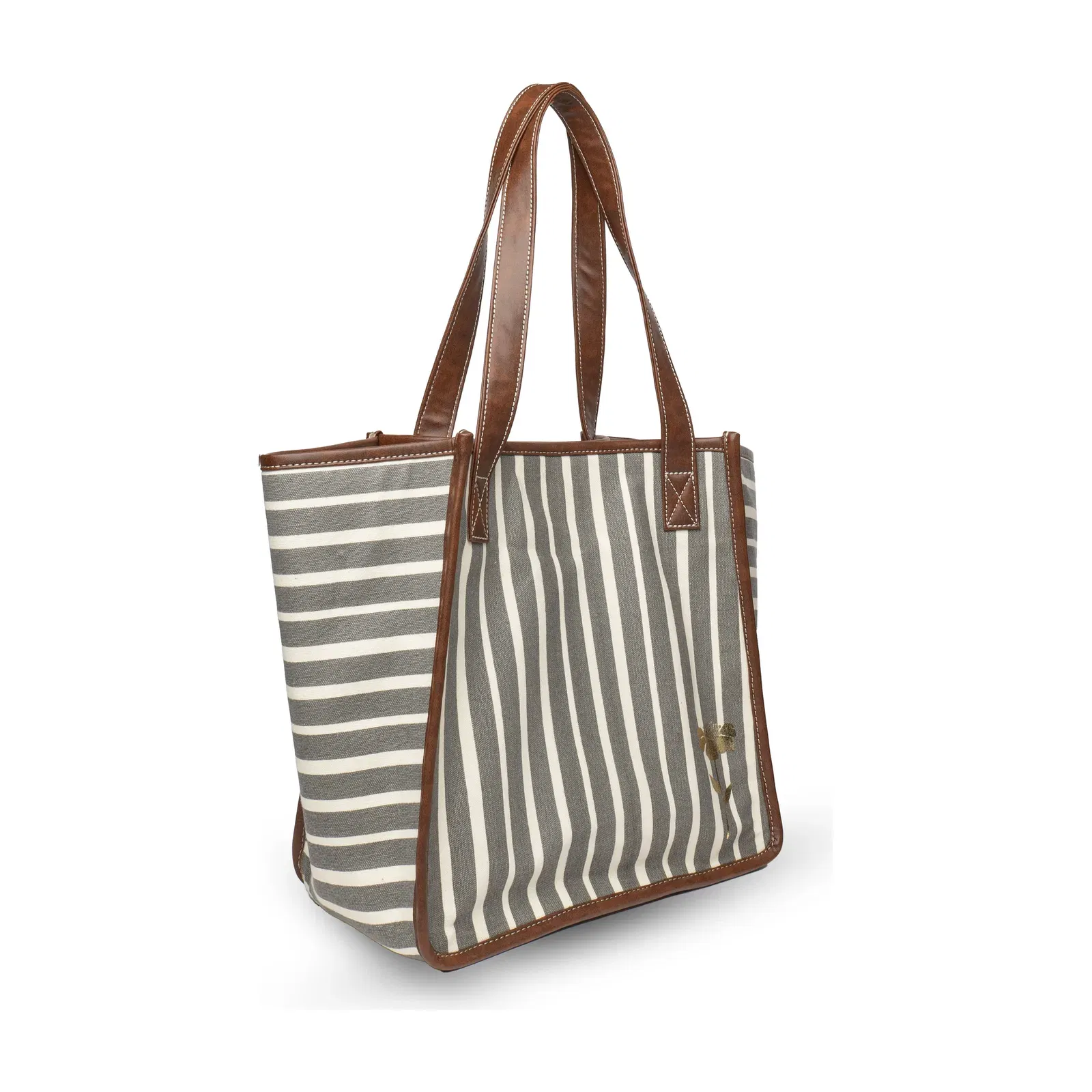 Retro Stripe Ladies Work Tote
