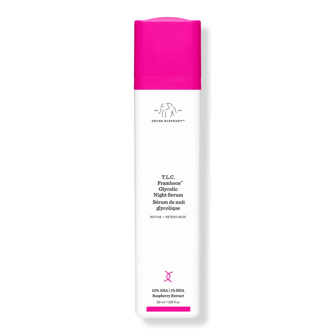 Drunk Elephant T.L.C Framboos Glycolic Resurfacing Night Serum
