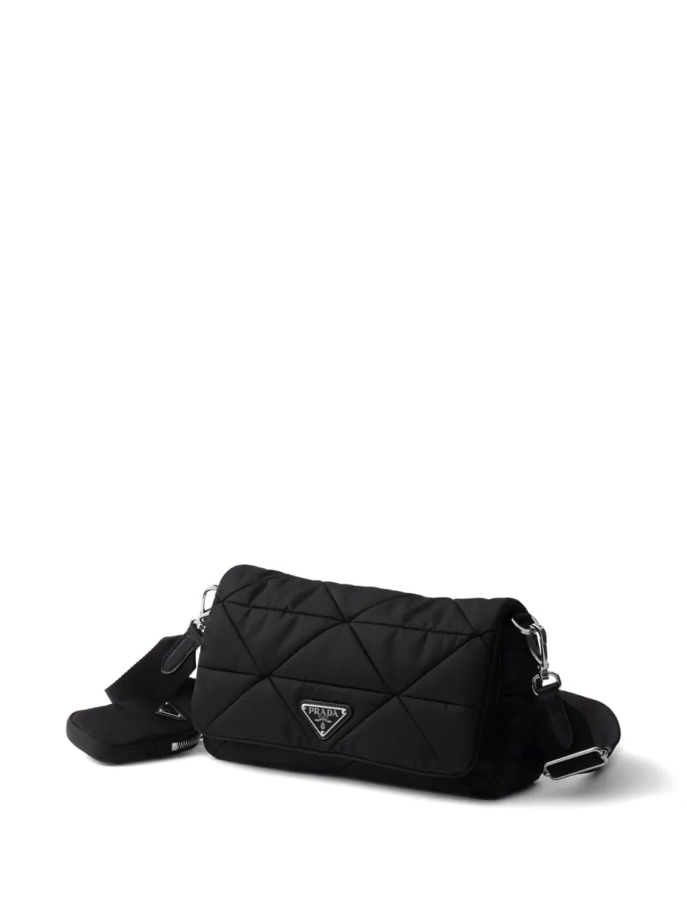 Re-Nylon quilted shoulder bag