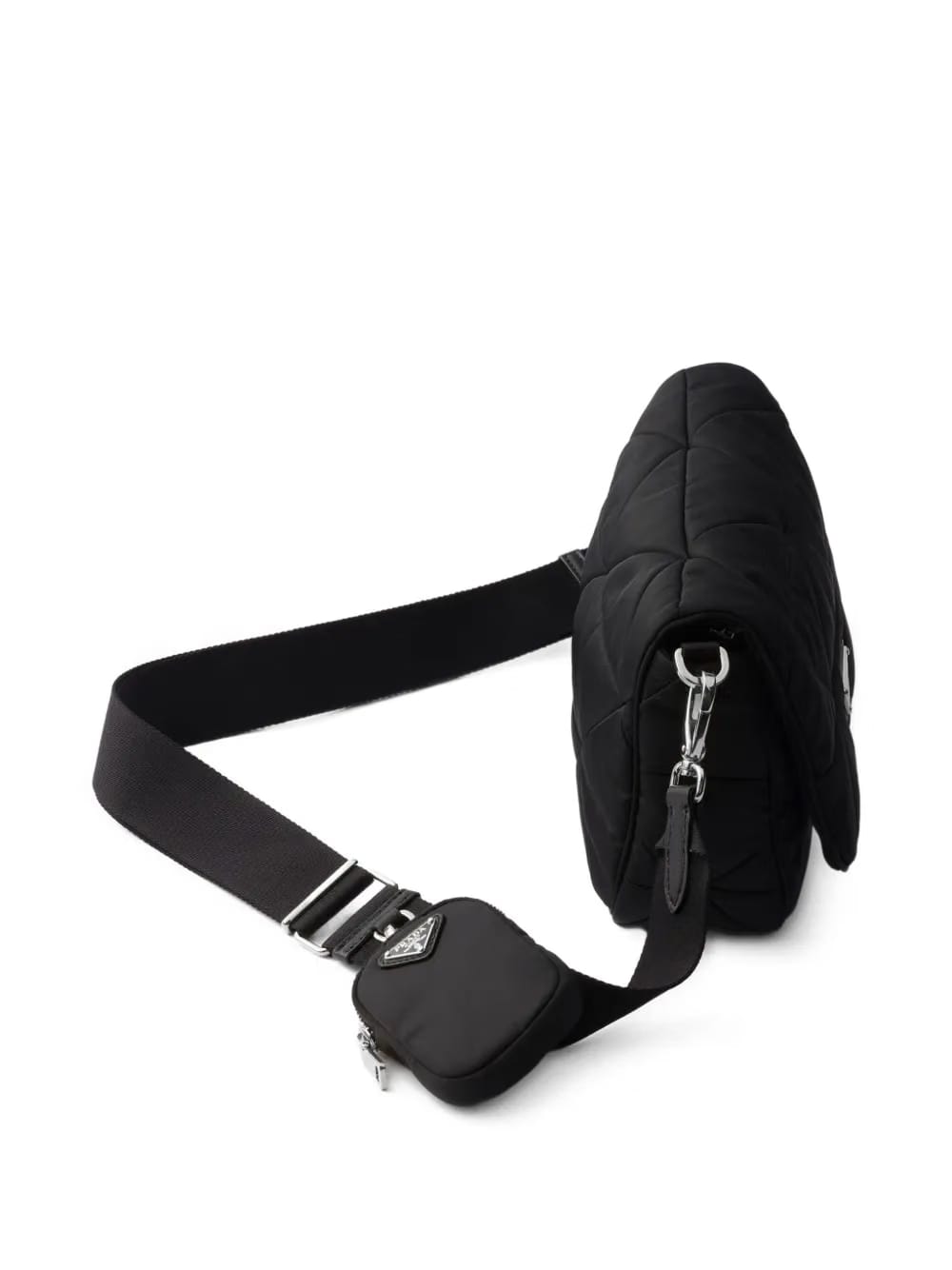 Re-Nylon quilted shoulder bag