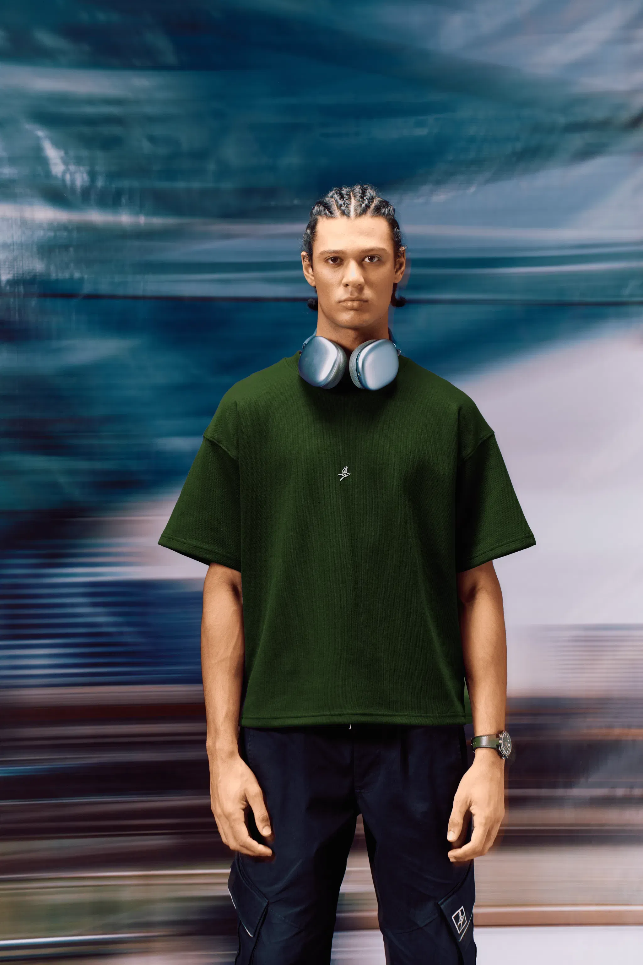 GREEN POV T-SHIRT