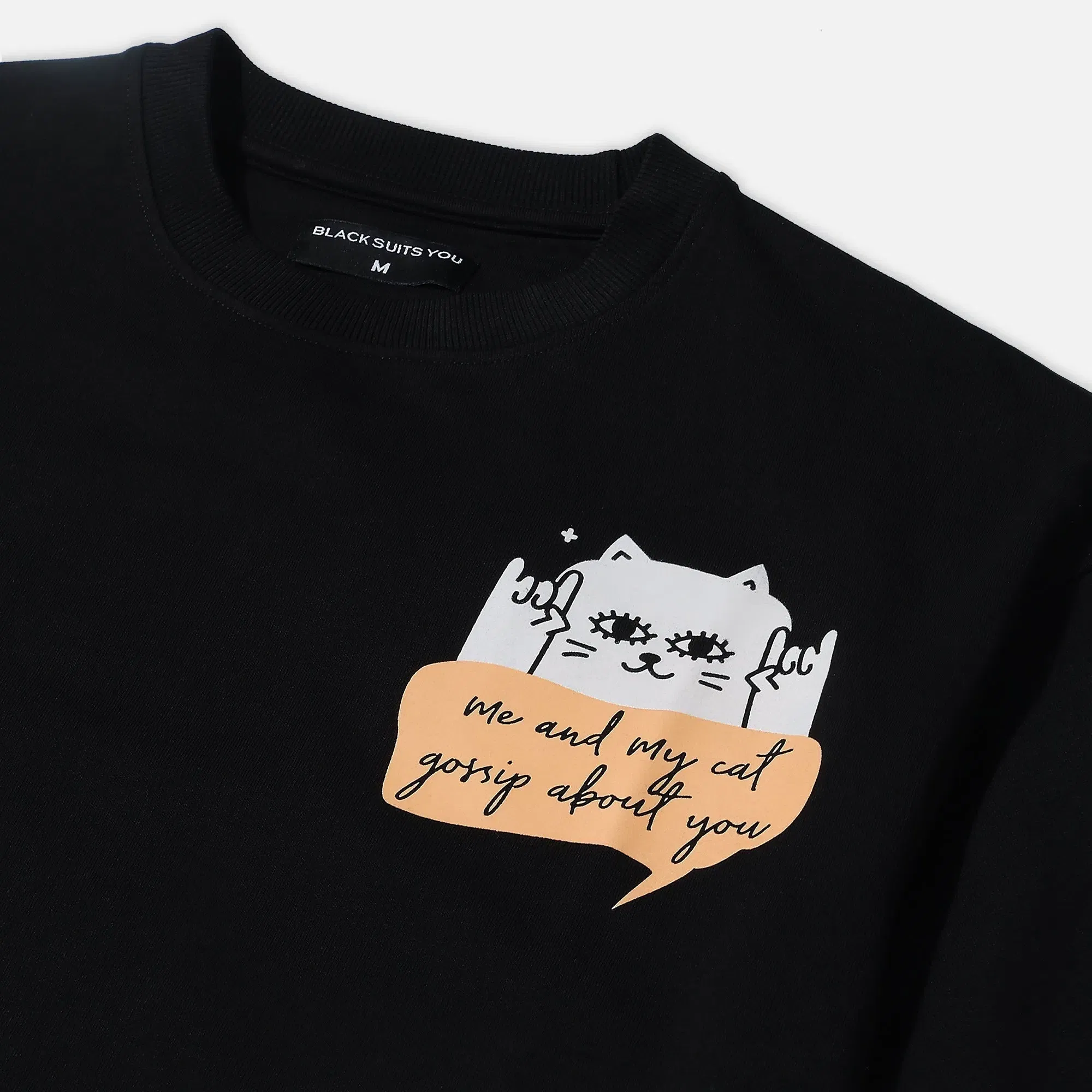 CAT GOSSIP T-SHIRT