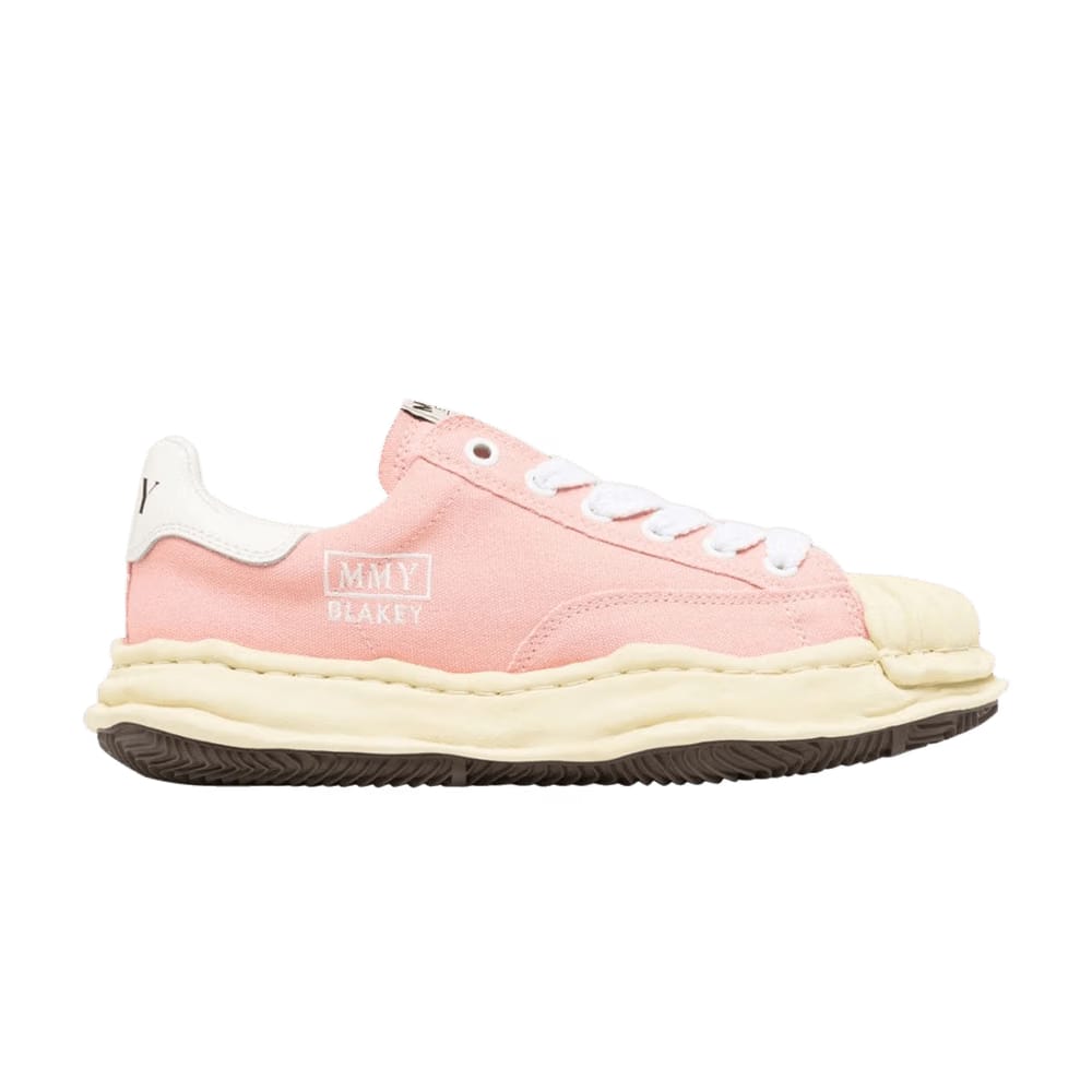 Maison Mihara Yasuhiro Blakey OG Sole Vintage Canvas Low Pink