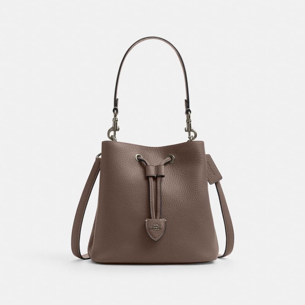 Coach Rowan Bucket Bag Gunmetal Dark Stone