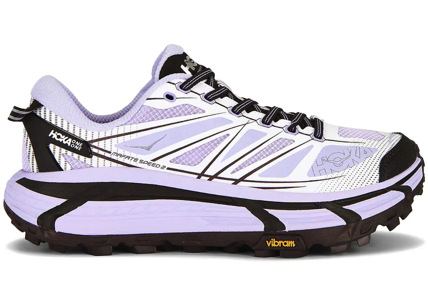 Hoka One One Mafate Speed 2 Iris Flower White
