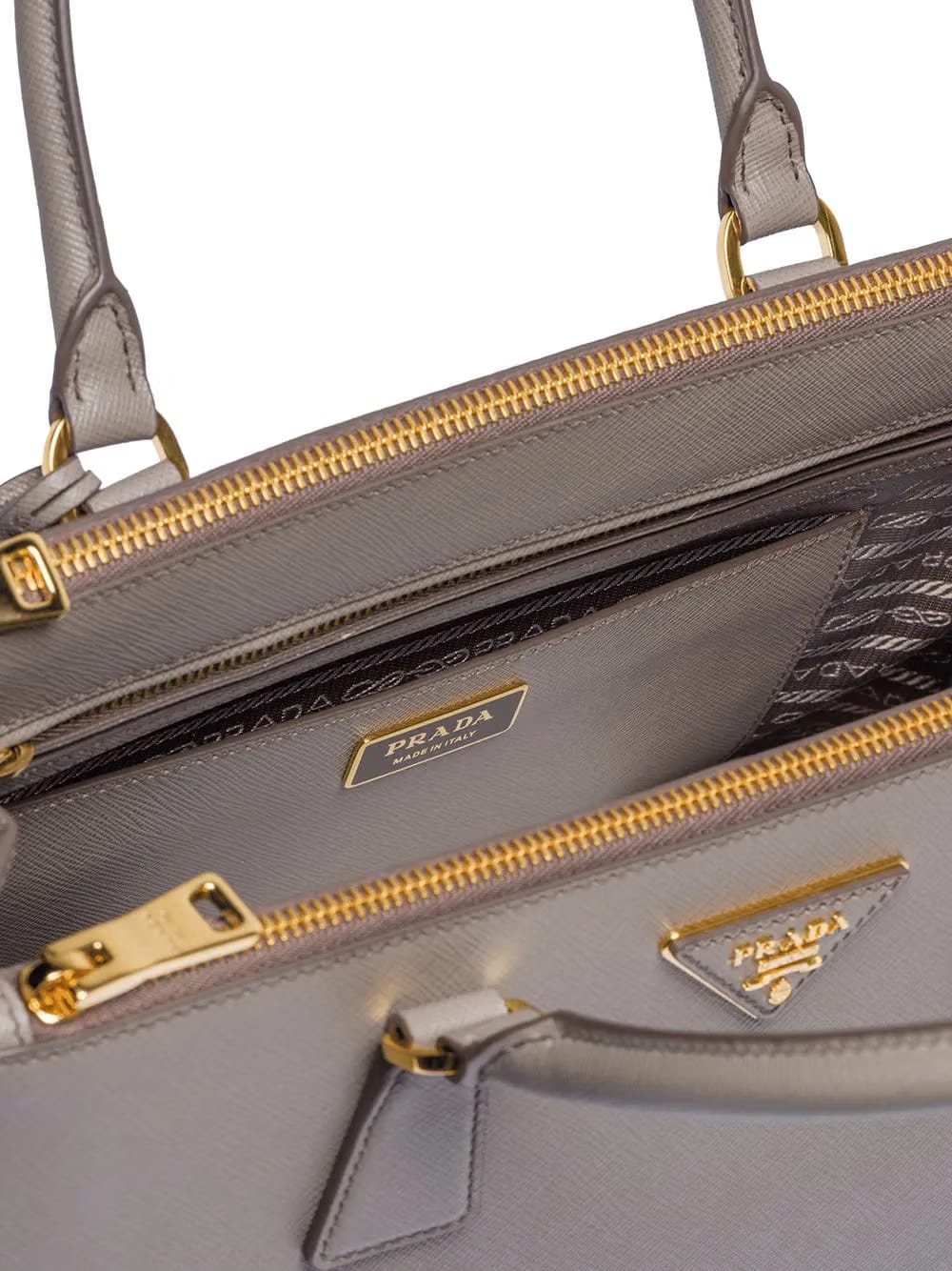 large Galleria leather tote bag