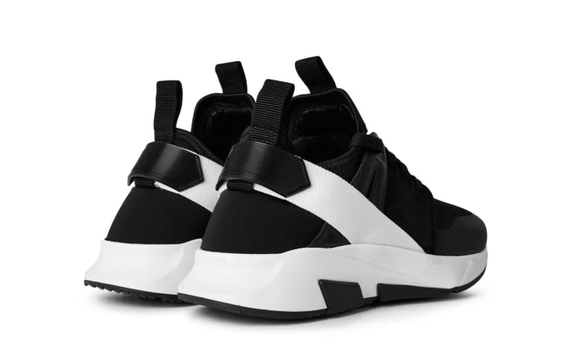 TOM FORD Men's Chunky Trainers, Chunky Style 'Black/White'