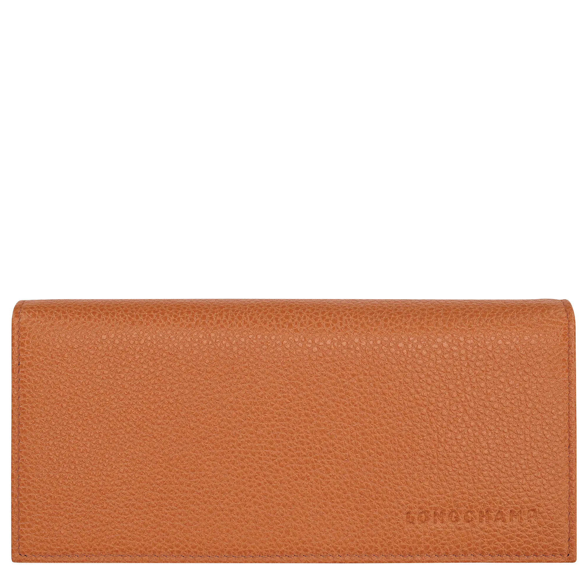Longchamp Le Foulonné Long continental wallet Amber