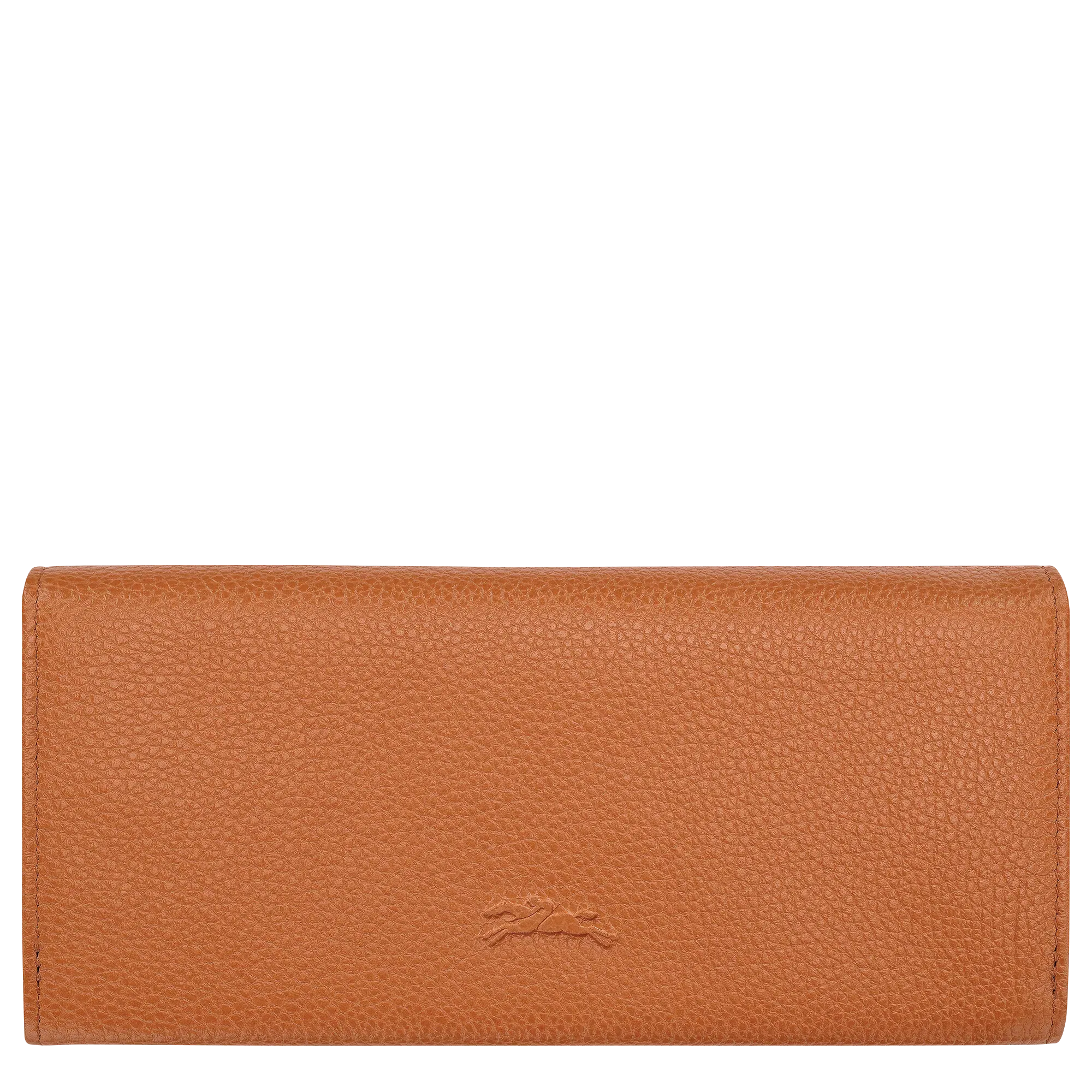 Longchamp Le Foulonné Long continental wallet Amber