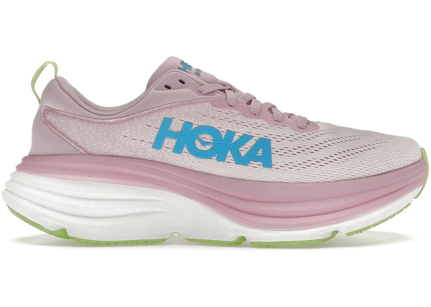 Hoka One One Bondi 8 Pink Twilight Waterpark Womens
