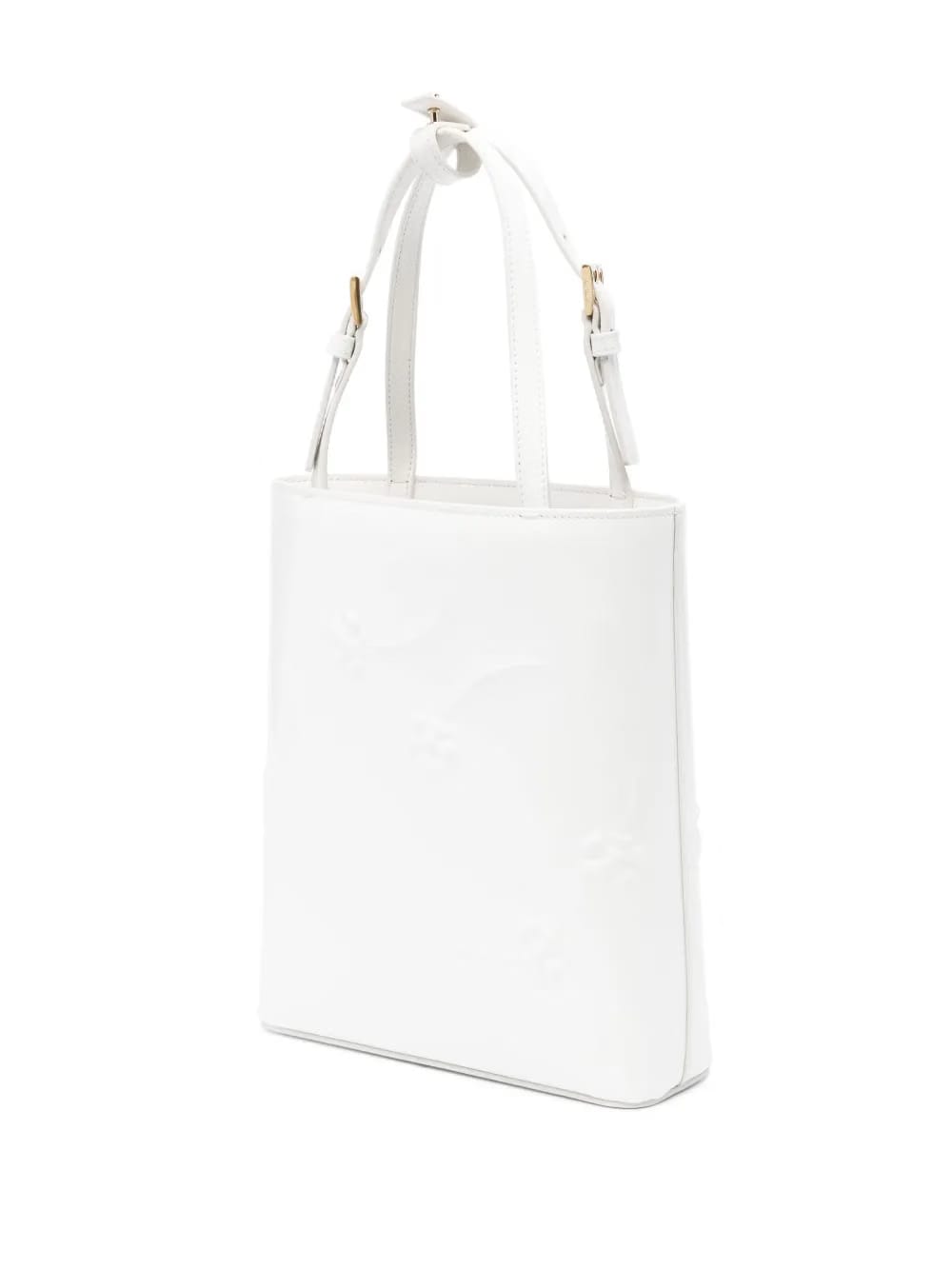 triangle logo-plaque bucket bag