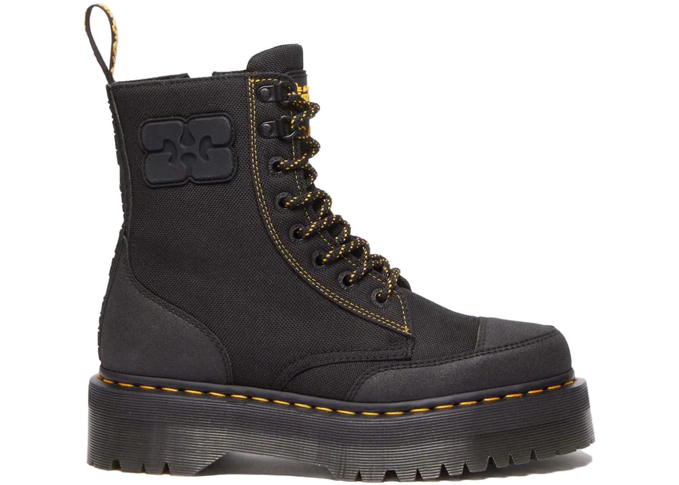 Dr. Martens Jadon Nylon Platform Boots Ganni