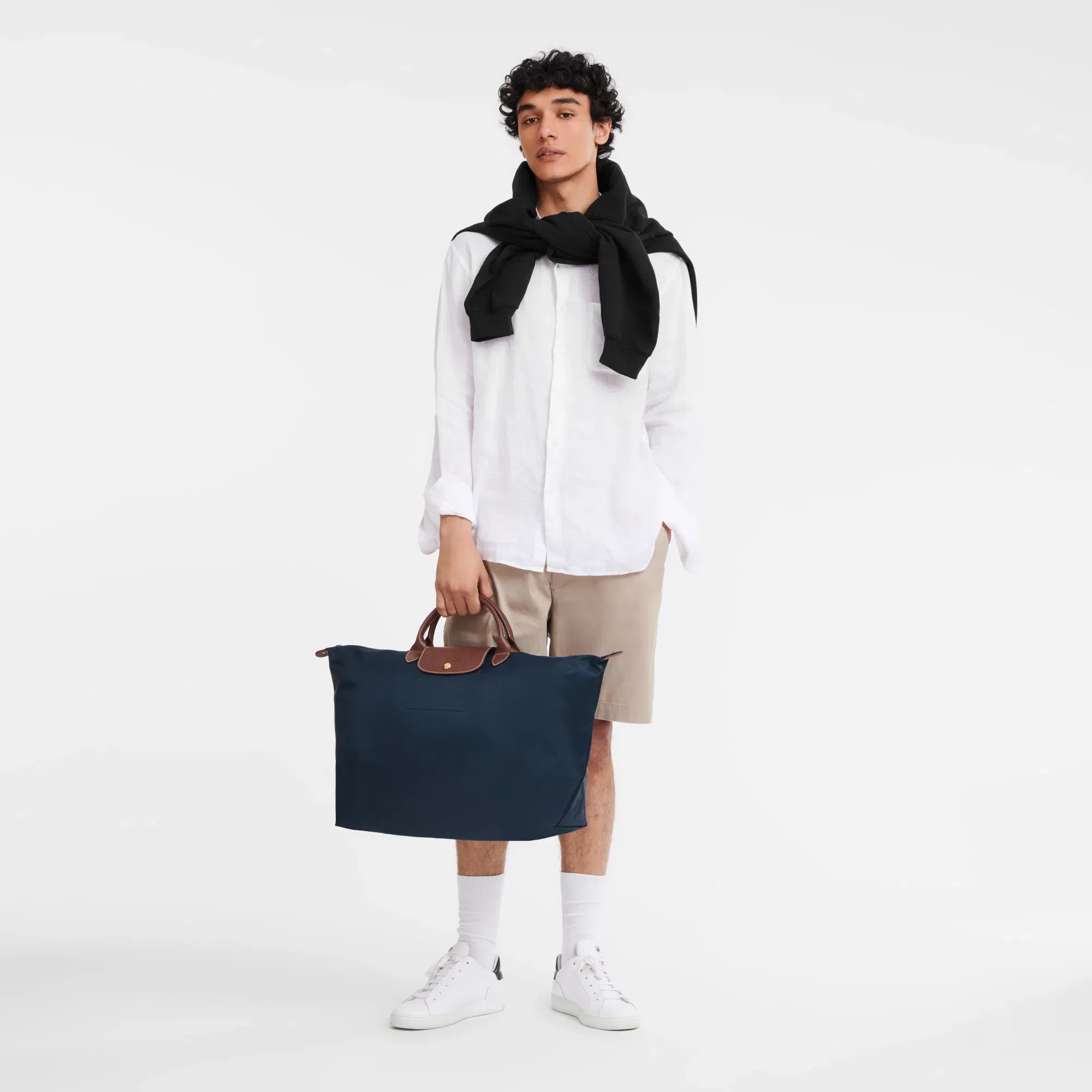 Longchamp Le Pliage Original L Travel bag Navy