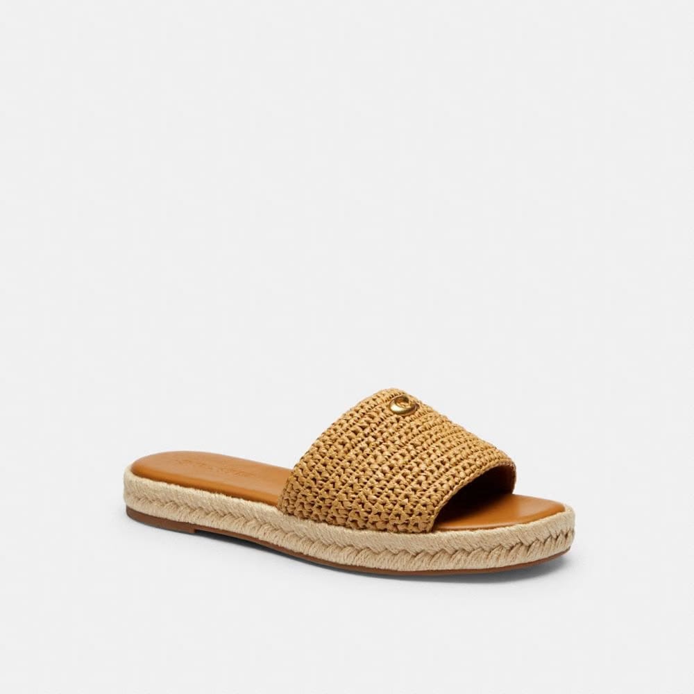 Women's Coach Holly Espadrille Sandal Natural