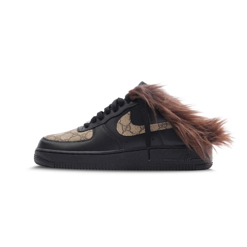 GUCCI FUR MULE AF1