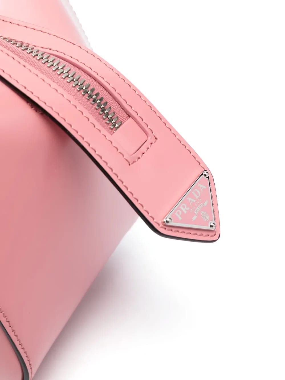 Supernova brushed leather tote bag