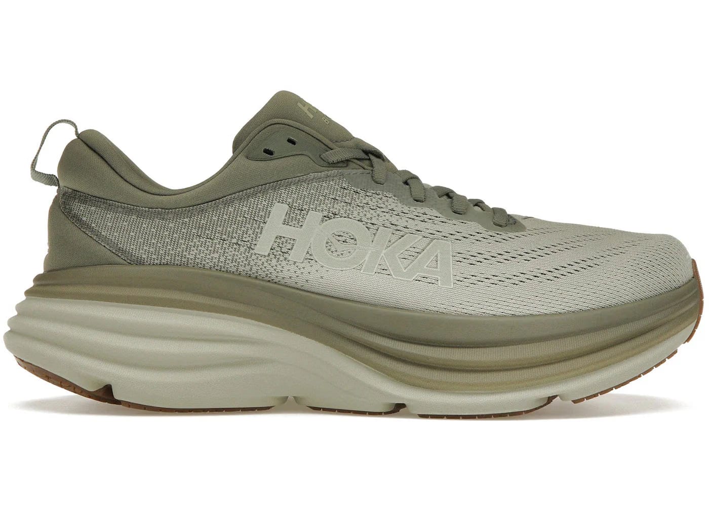 Hoka One One Bondi 8 Slate Barley