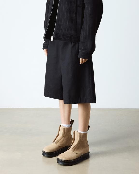 Dr Martens Zebzag Laceless - Savannah Tan