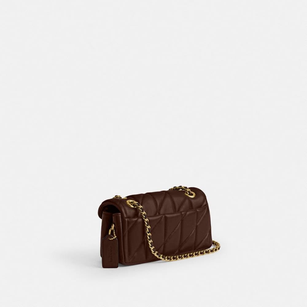 Coach Tabby Shoulder Bag 20 With Pillow Quilting Brass Maple