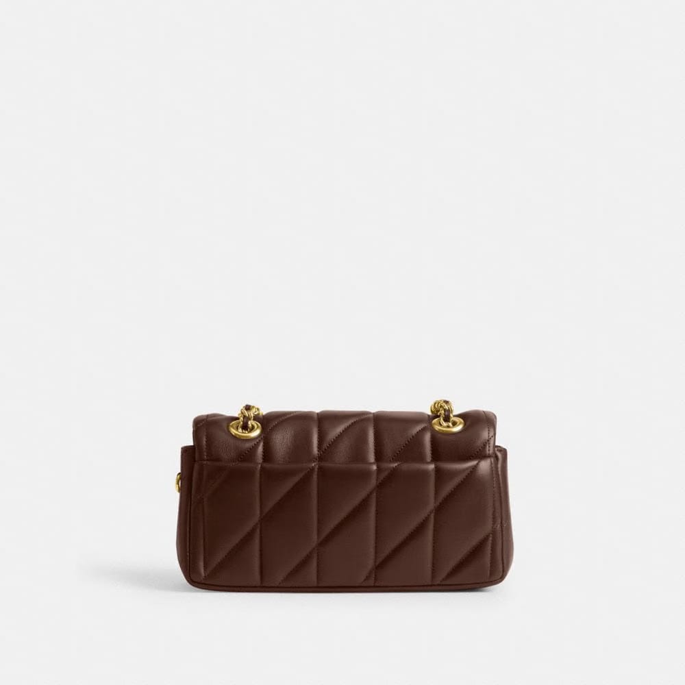 Coach Tabby Shoulder Bag 20 With Pillow Quilting Brass Maple