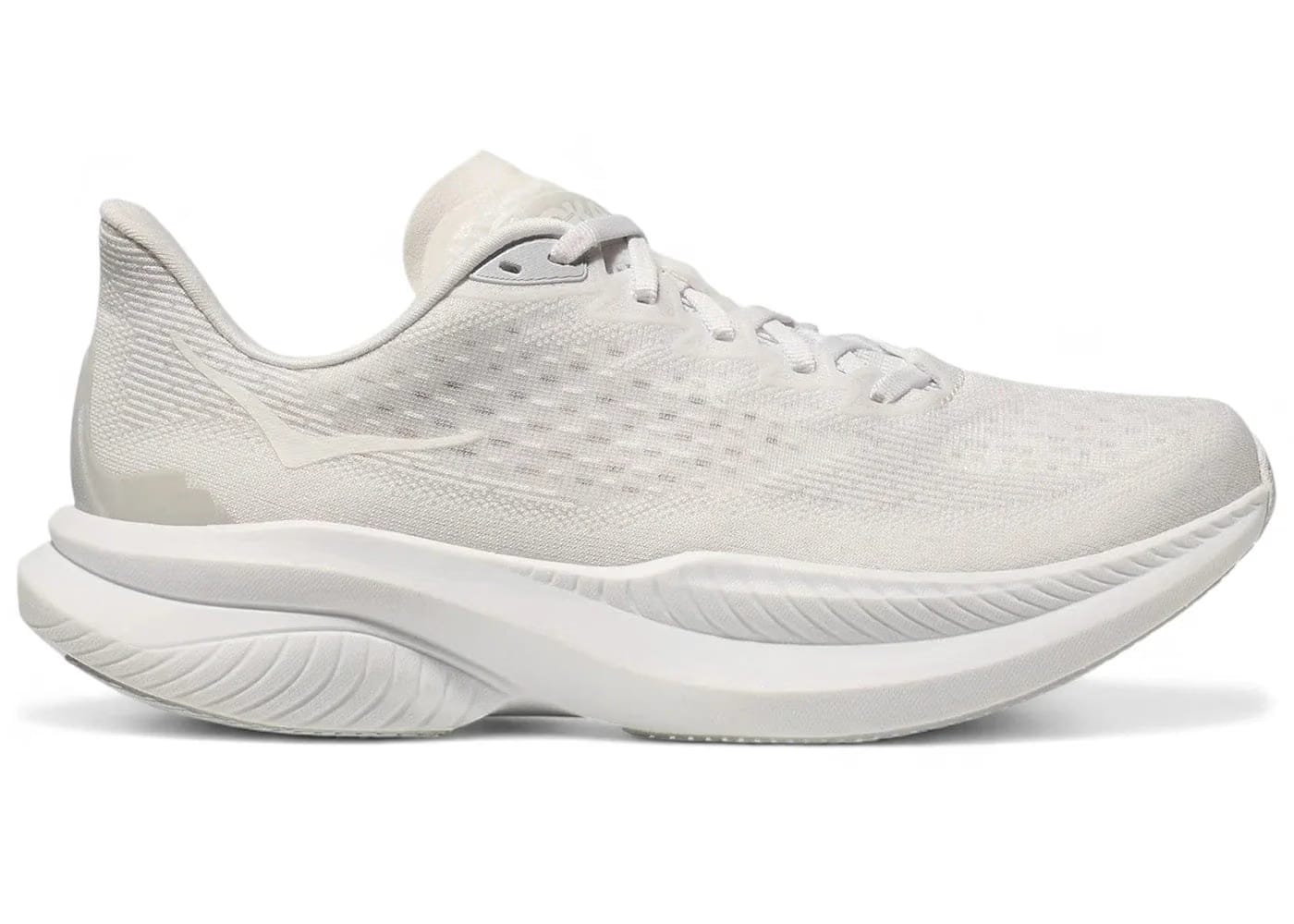 Hoka One One Mach 6 La White Womens