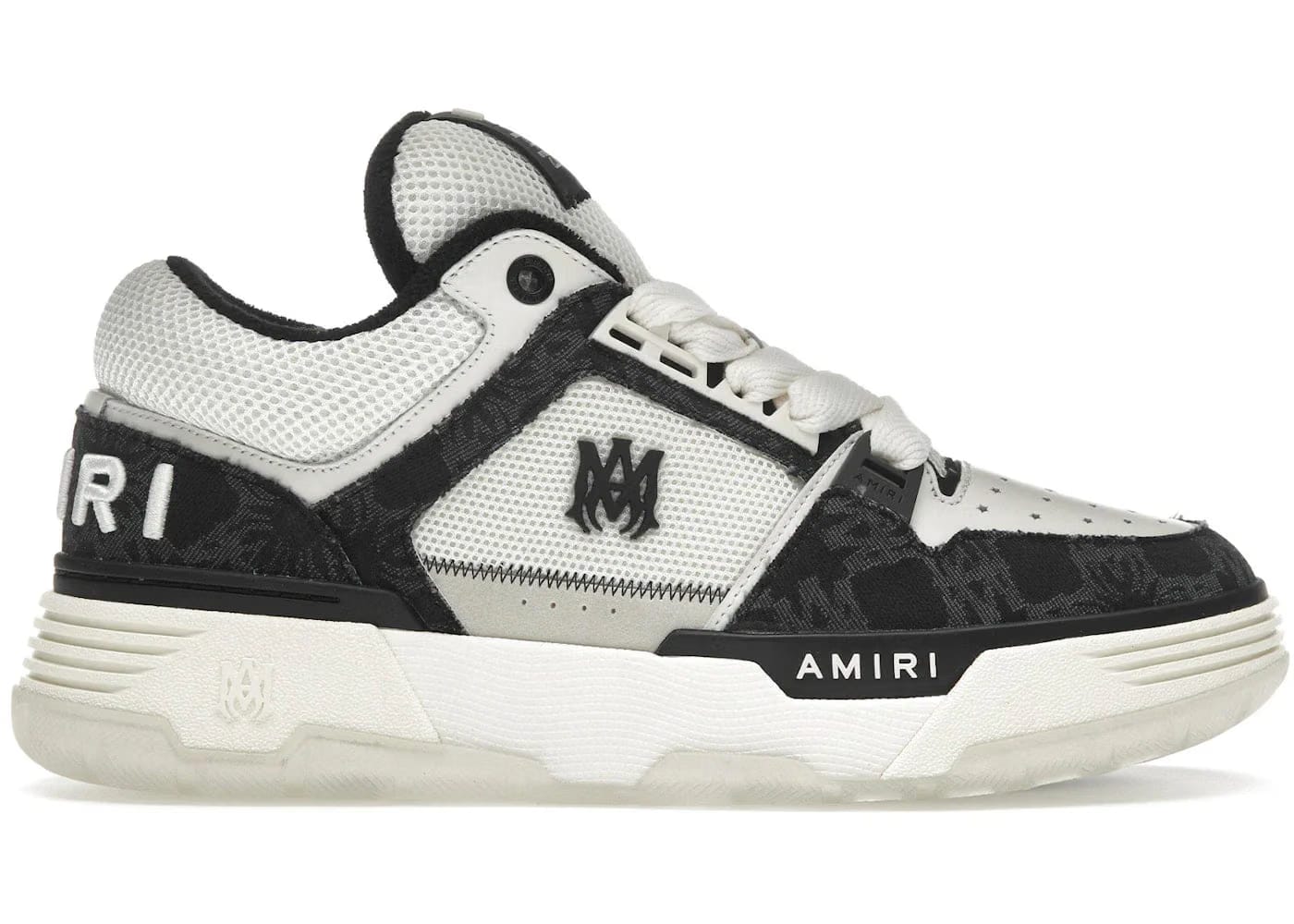 Amiri Ma-1 Black Quad Monogram Print