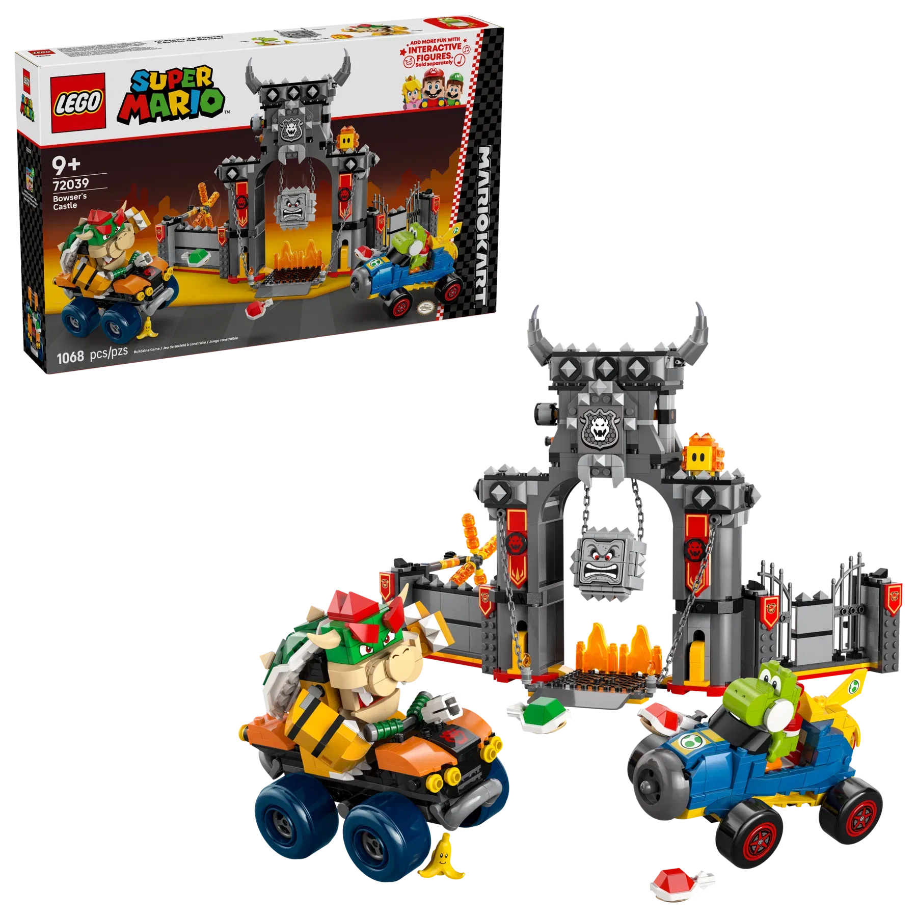 Lego Mario Kart Bowsers Castle