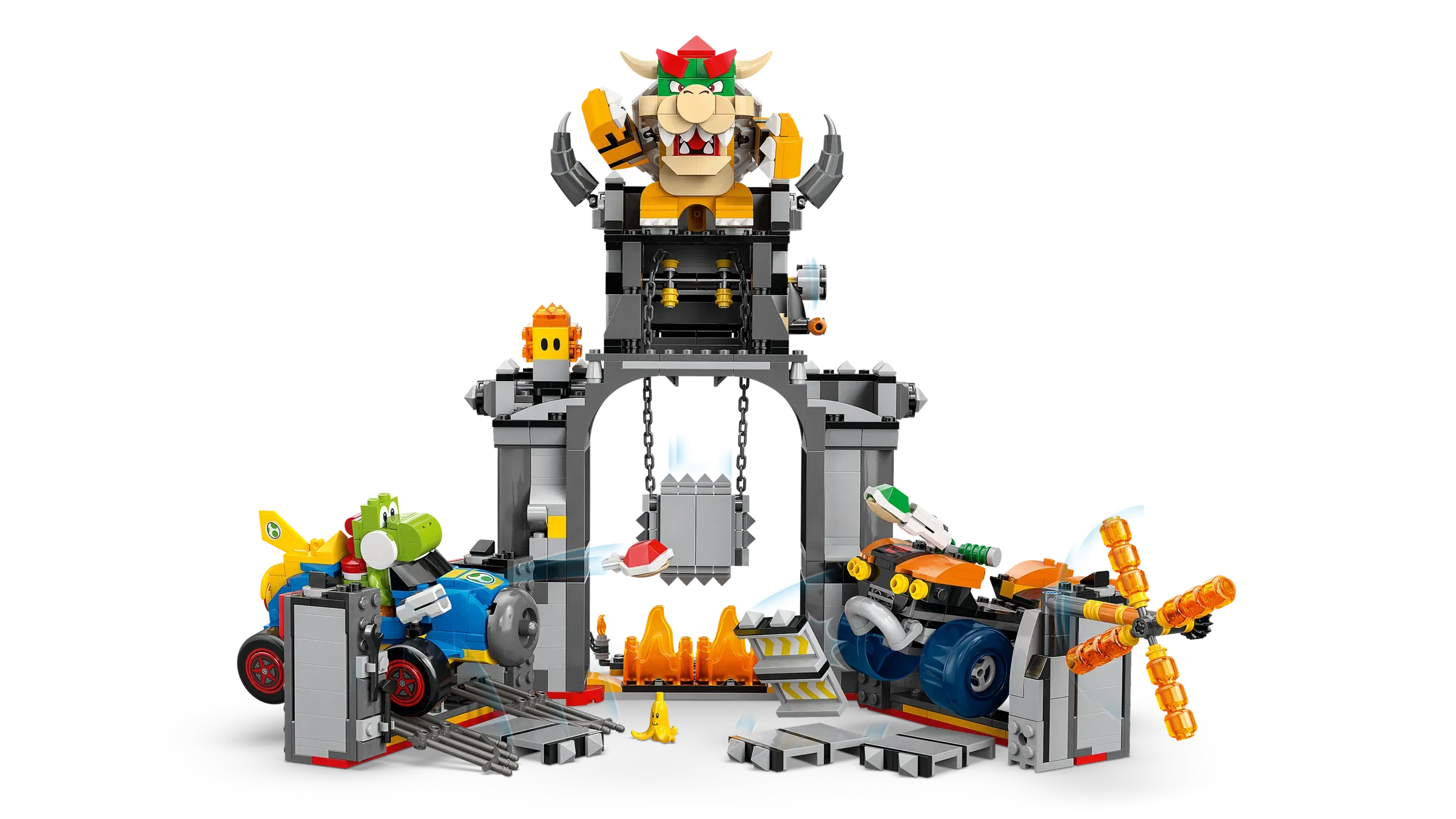 Lego Mario Kart Bowsers Castle