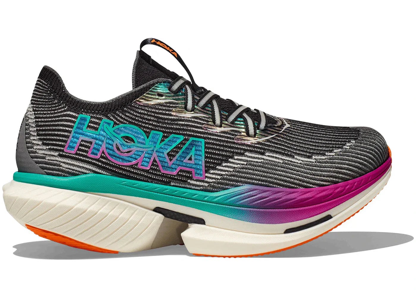 Hoka One One Cielo X1 Black Electric Aqua