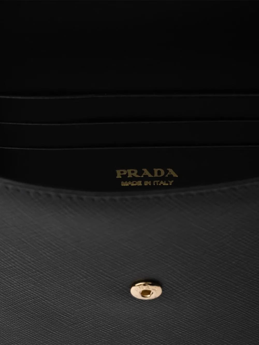 triangle-logo envelope clutch