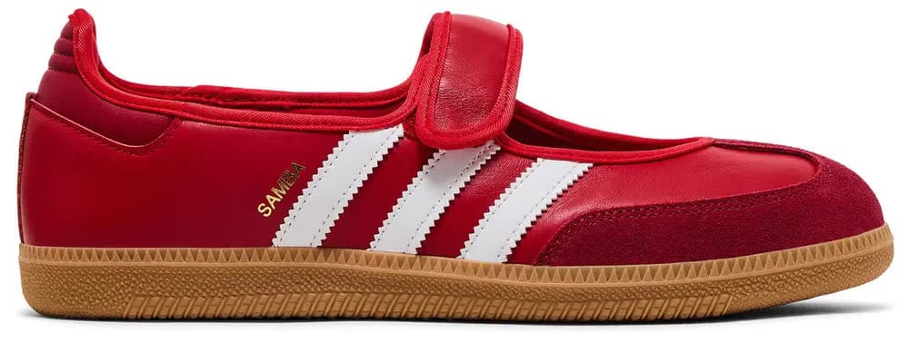 ADIDAS SAMBA JANE SCARLET WHITE GUM (W)
