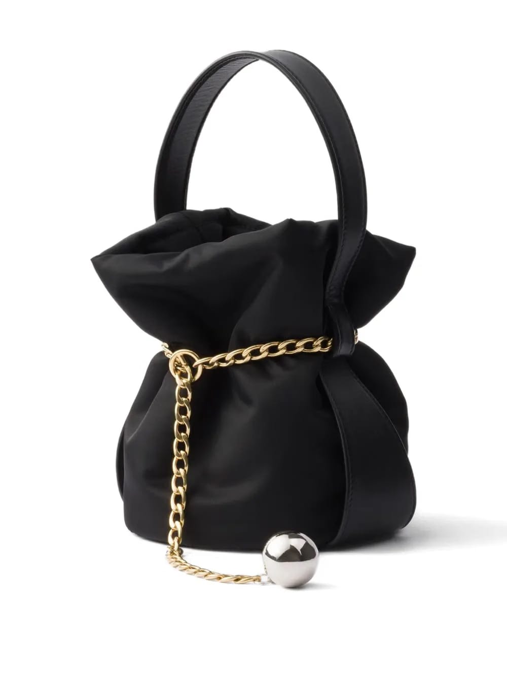 mini Petit Sac Noir bucket bag