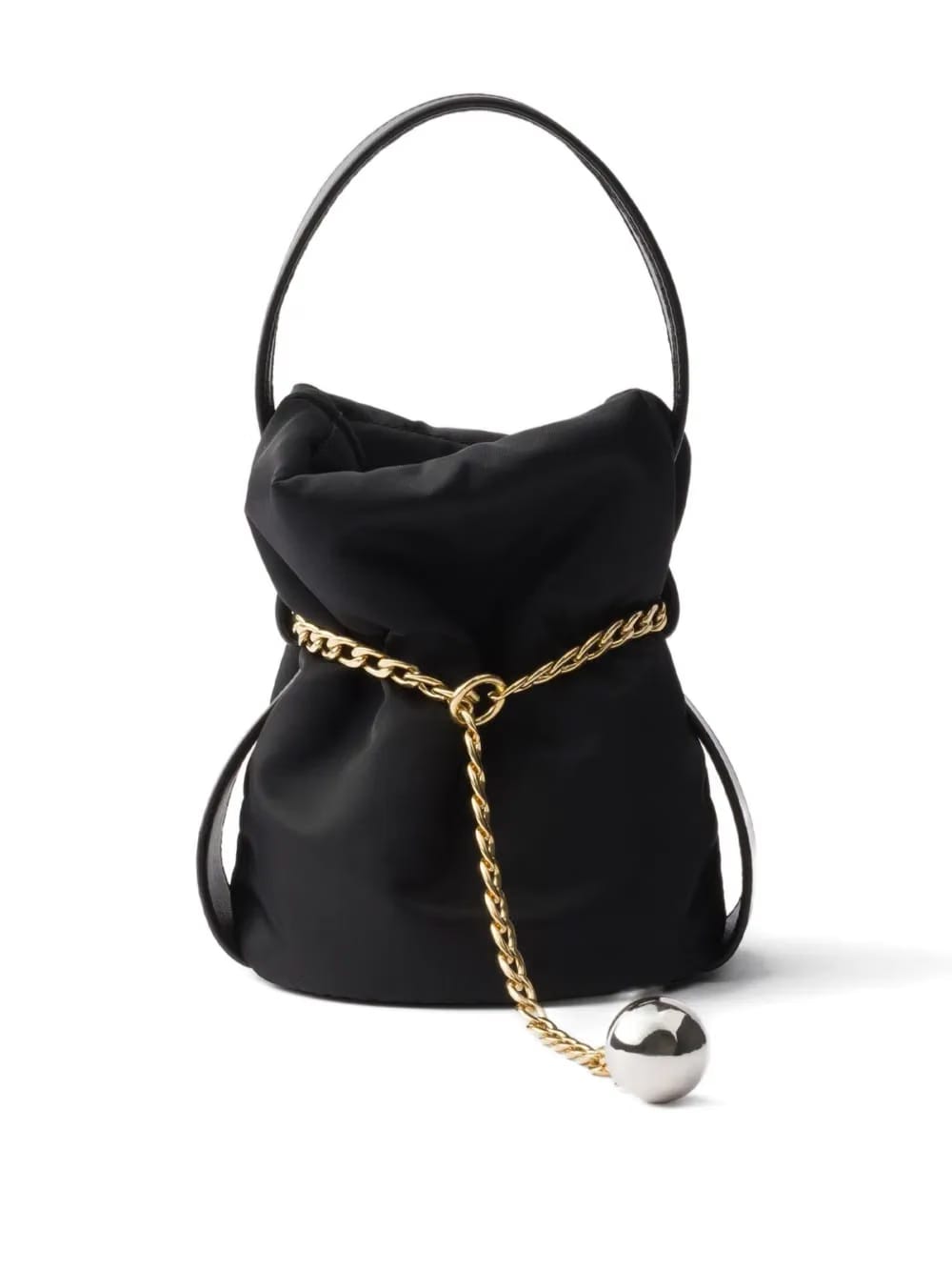 mini Petit Sac Noir bucket bag