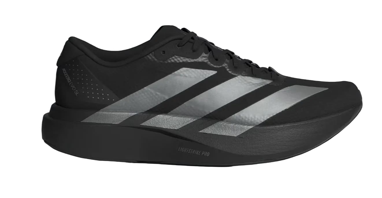 Adidas Adizero Evo SL Core Black / Iron Metallic / Carbon