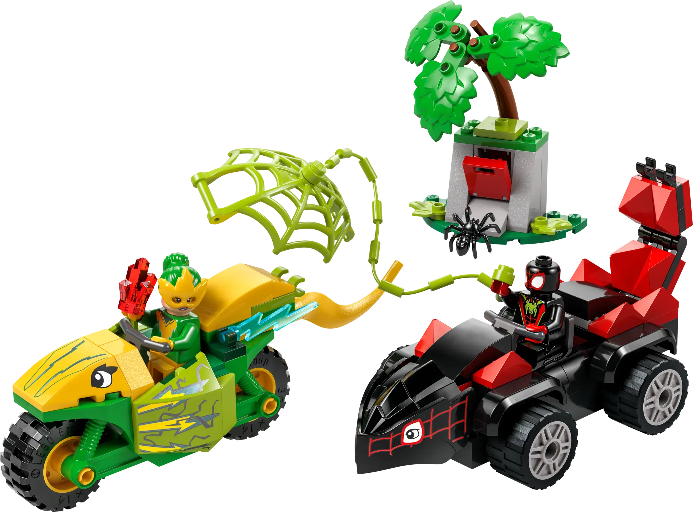 Lego Spin and Electro Dinosaur Vehicle Chase