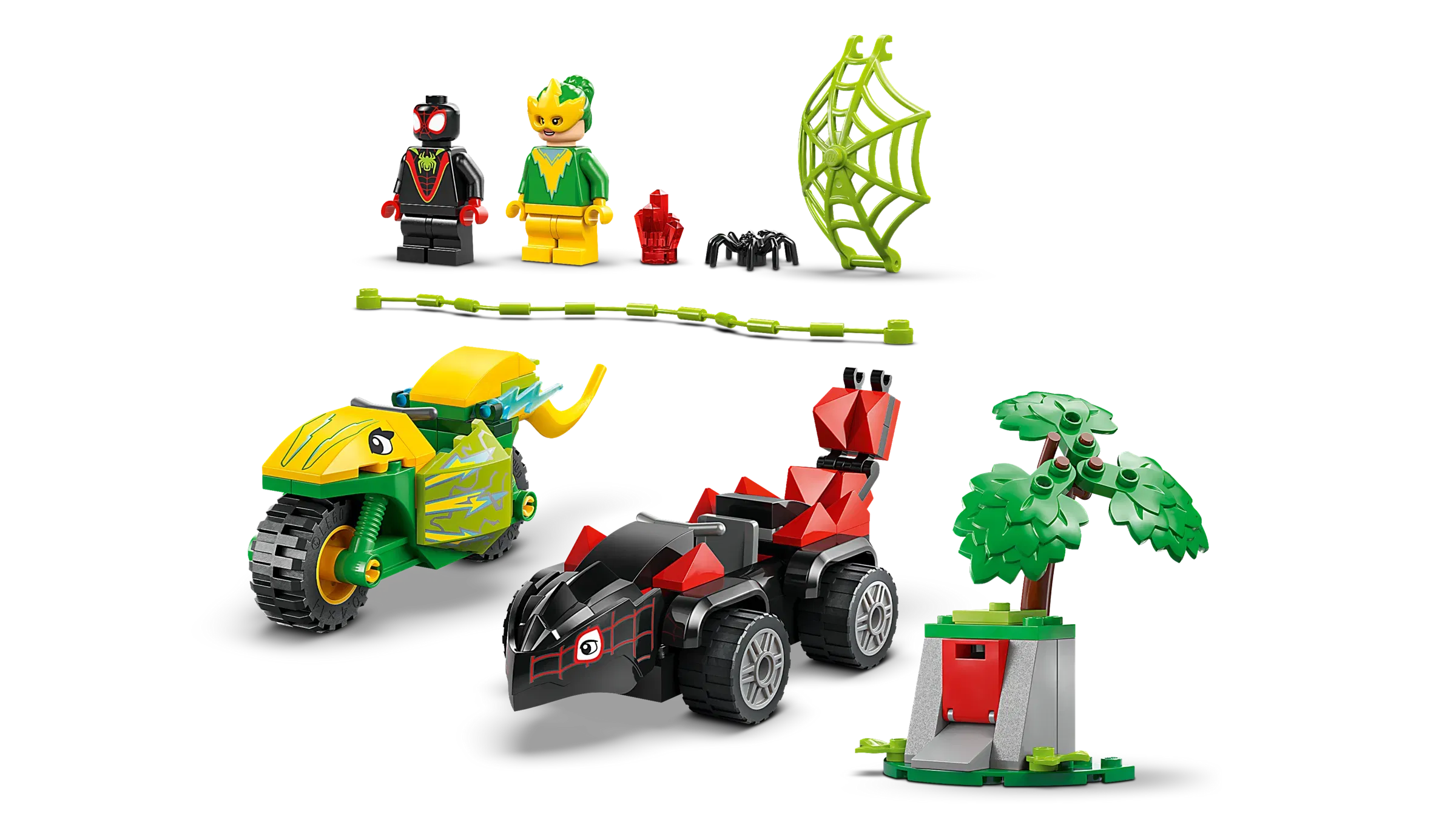 Lego Spin and Electro Dinosaur Vehicle Chase