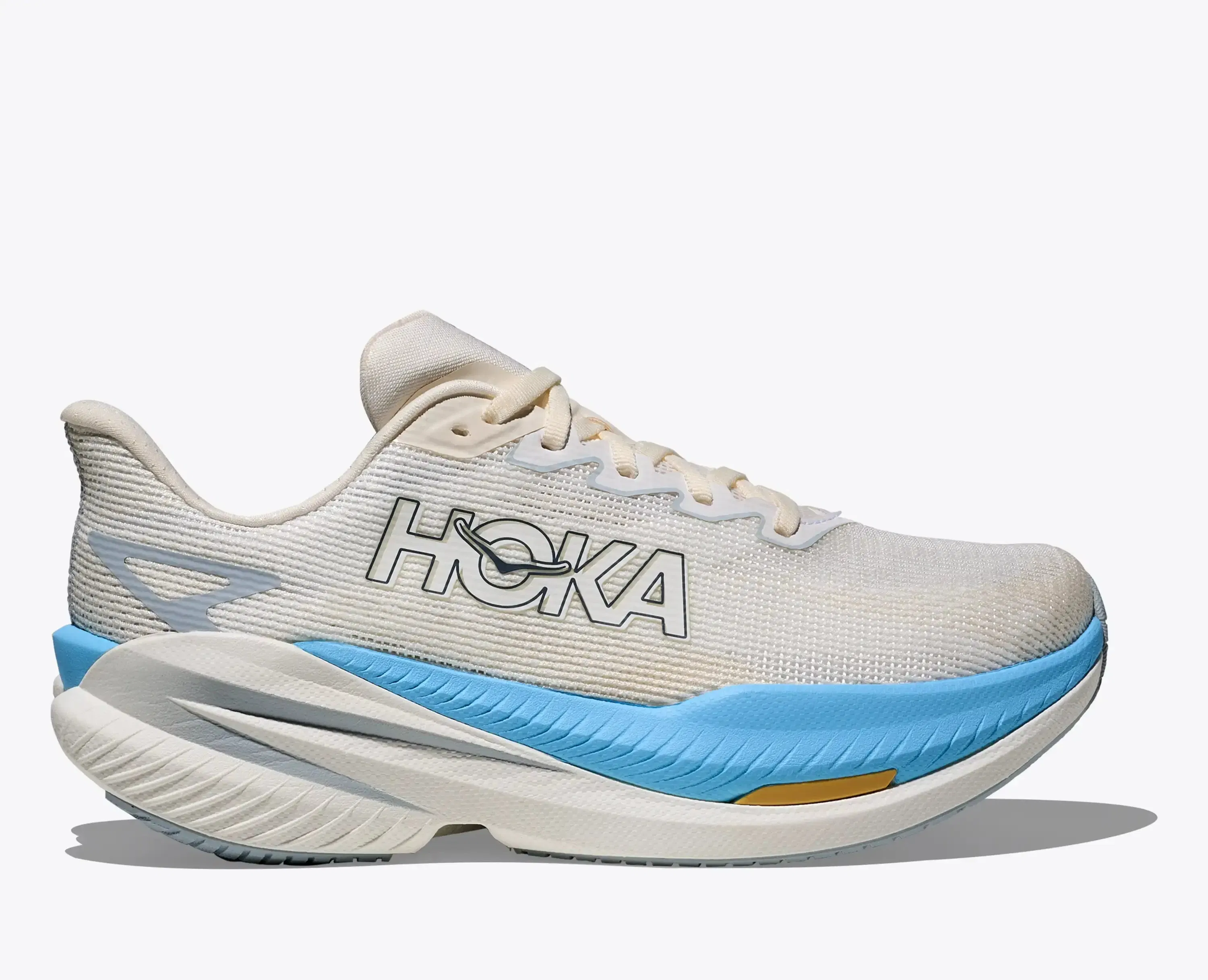 Hoka Women'S Mach X 3 White Alabaster